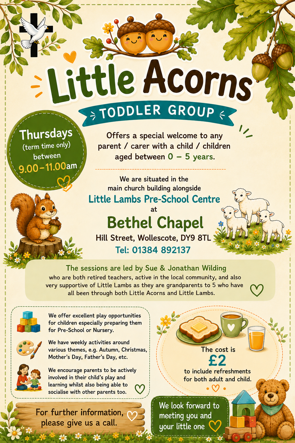 Bethel Chapel - Little Acorns Toddler Group